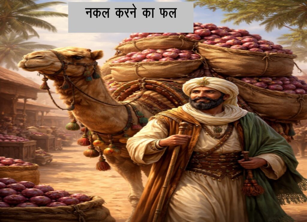 नक़ल करने का फल कहानी