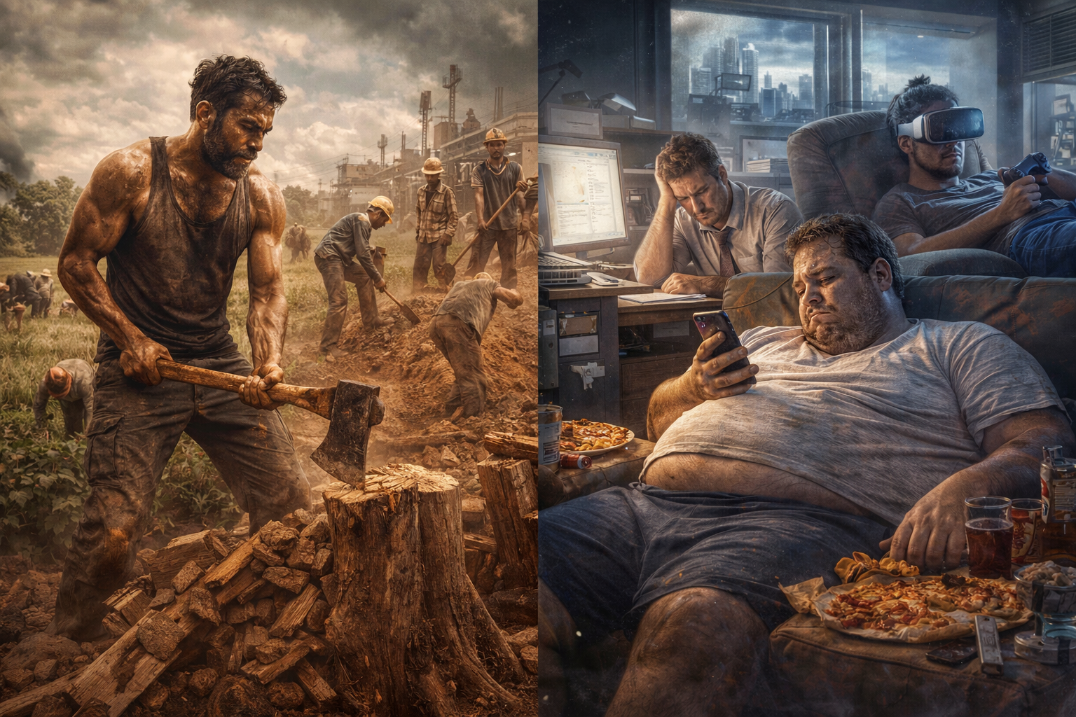 विज्ञान का दुष्प्रभाव hardworker lazy