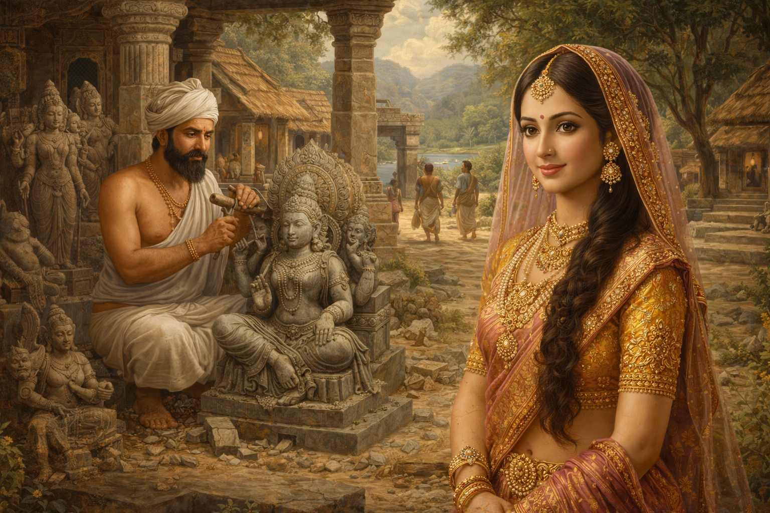 shilpkar and his doughter