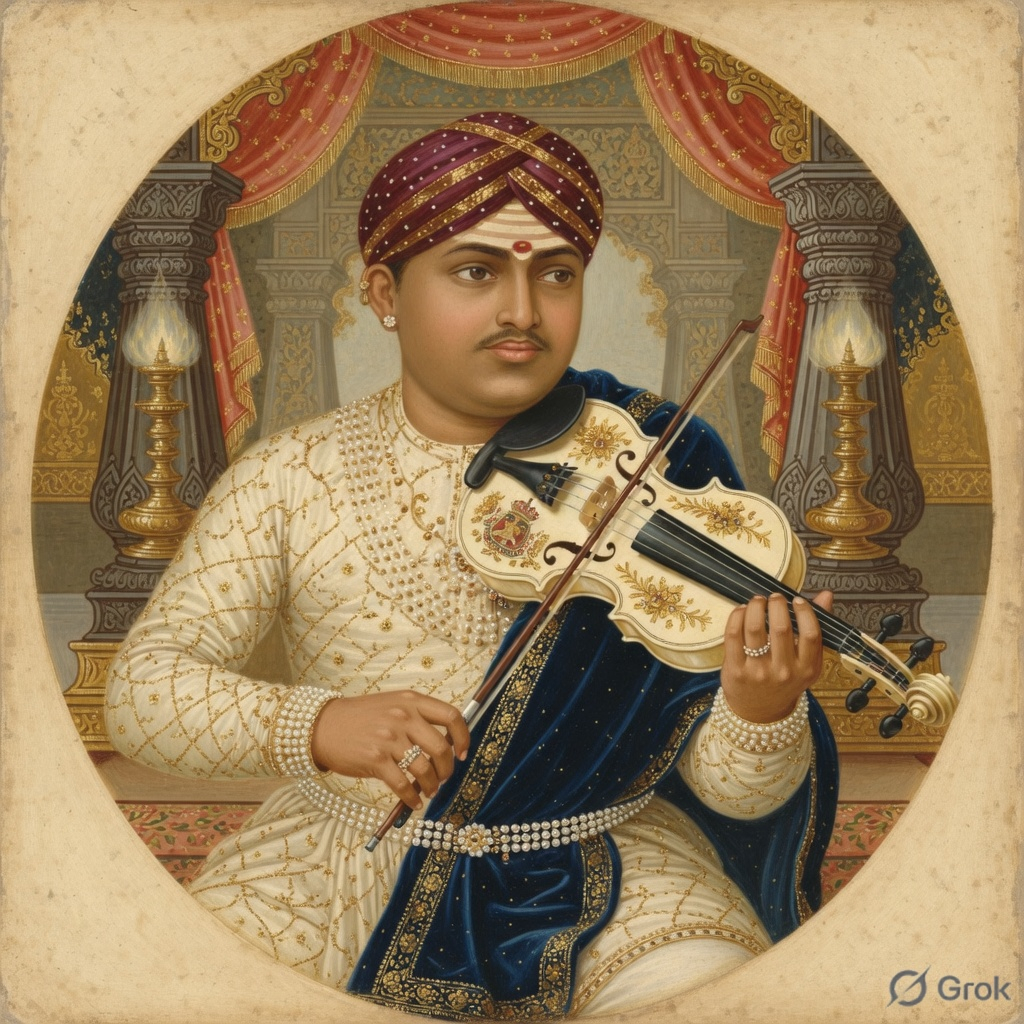 vedivelu with violin