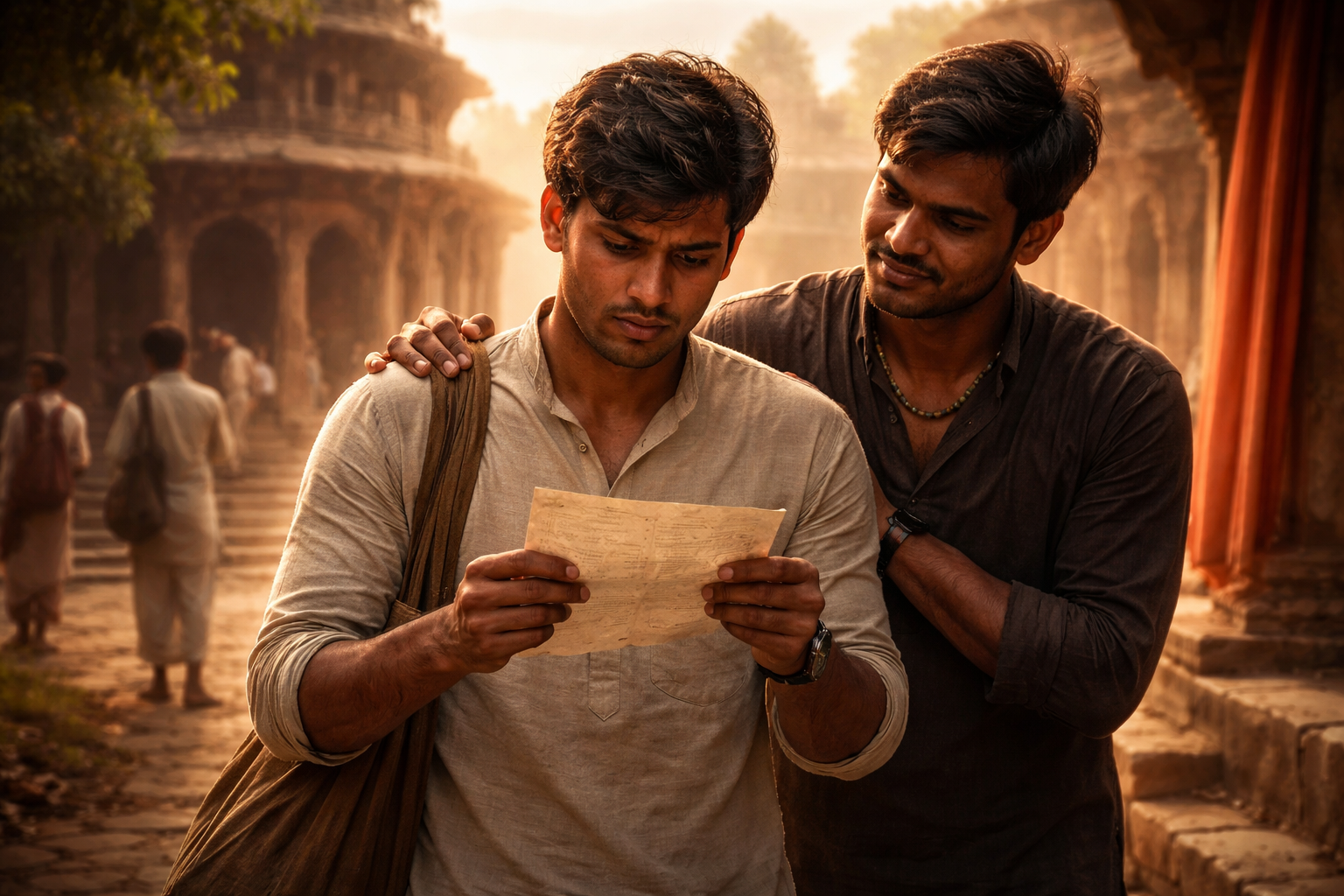 young boy and his friend 