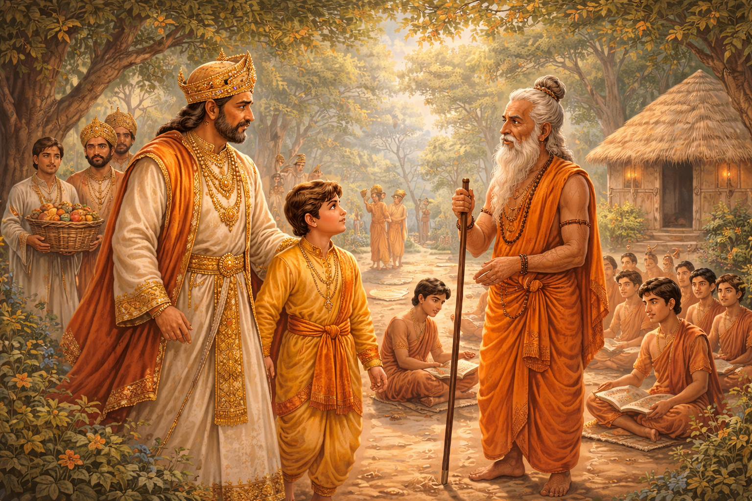 Dharmkirty at Gurukul