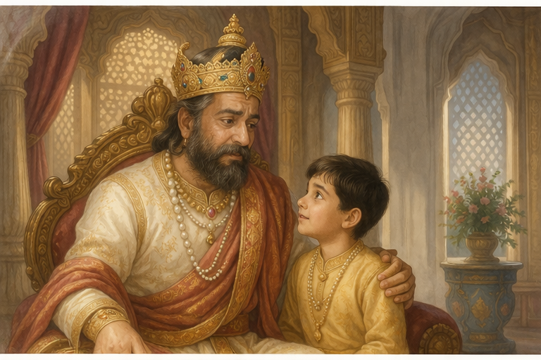 king Chamupati and his son