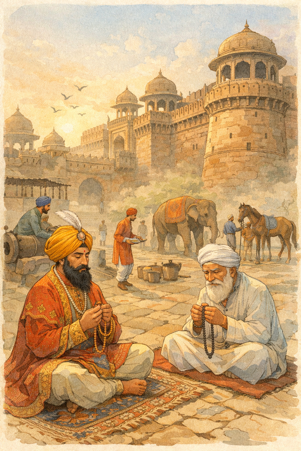 maharaja ranjeet and fakir