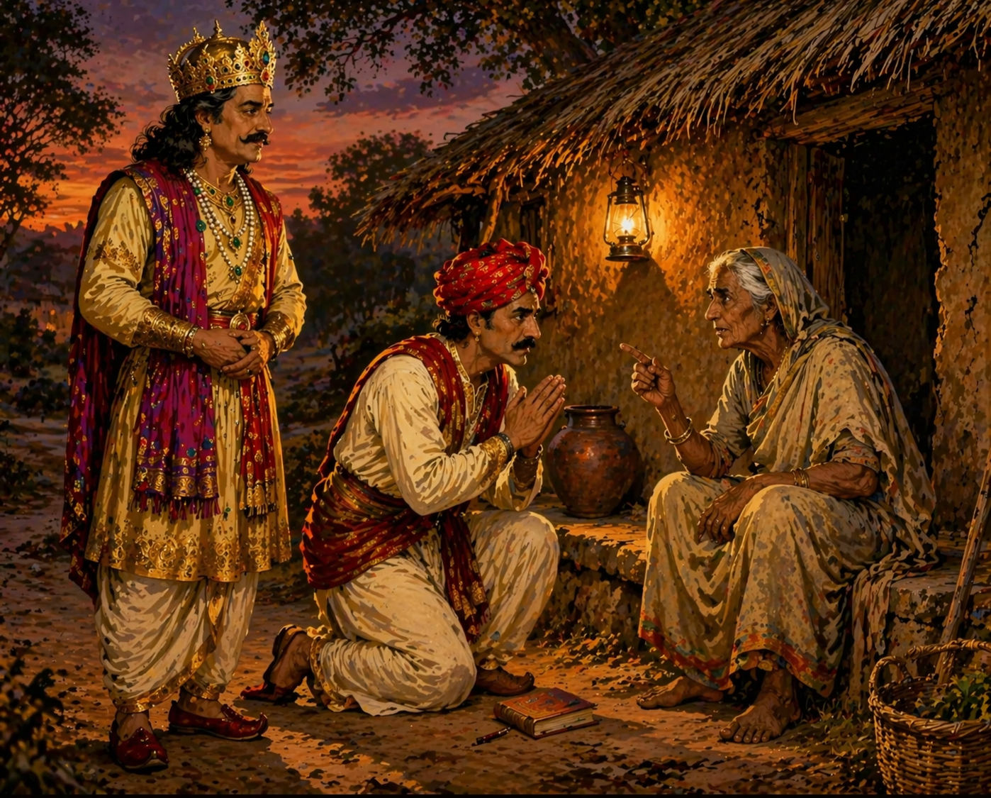 कवि माघ और बुढ़िया  की हिंदी कहानी बच्चों के लिए kavi Magh or budhiya ki Hindi story for kids