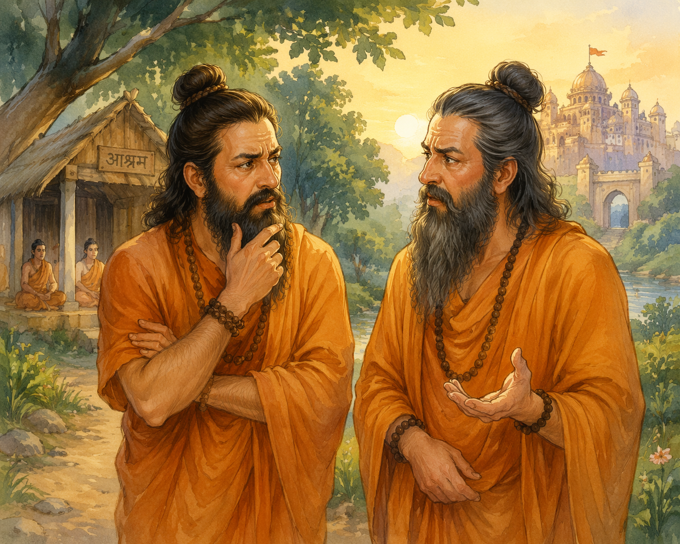 Sadhu Mahatma Ki Hindi kahani for kids