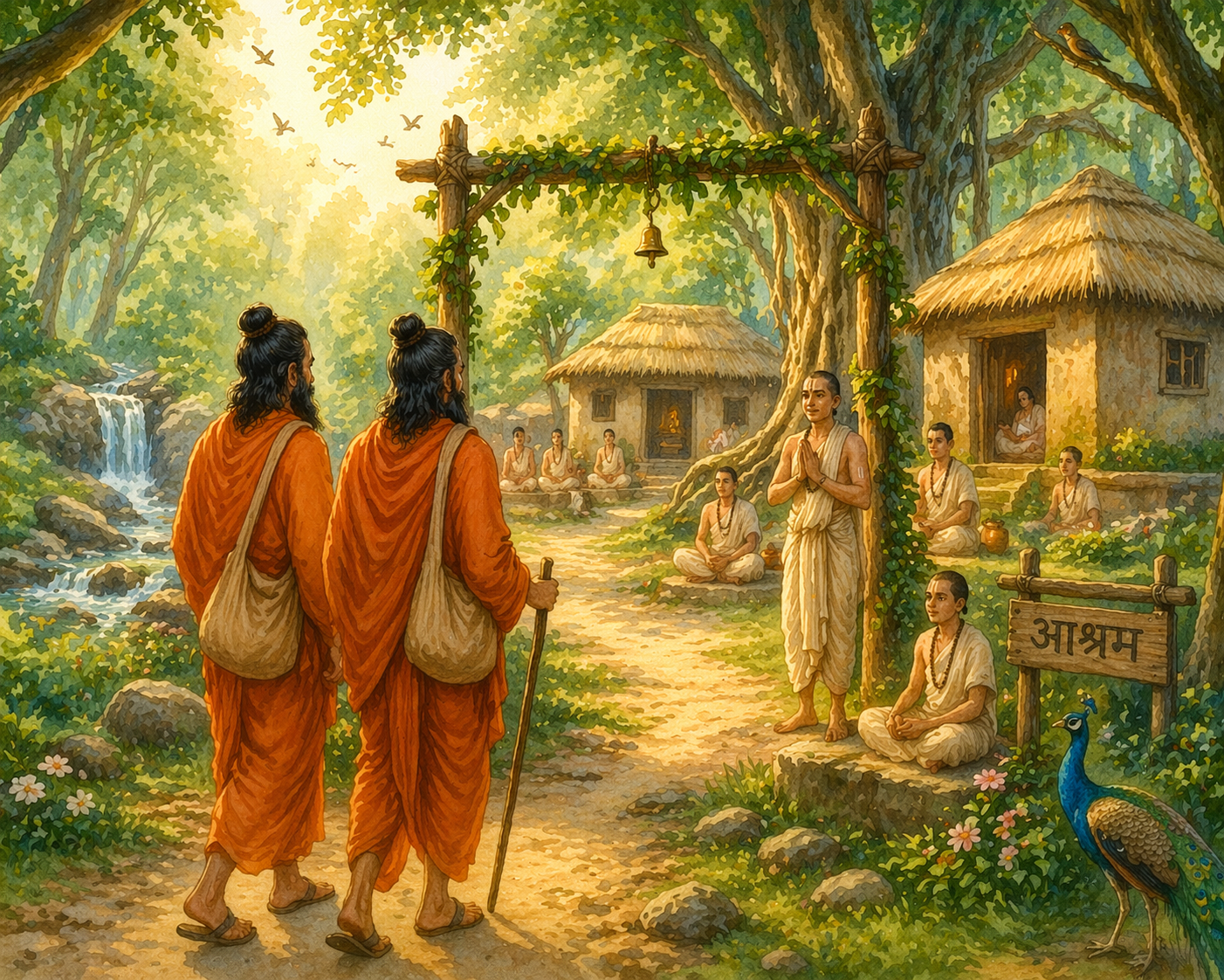 Sadhu Mahatma Ki Hindi kahani for kids