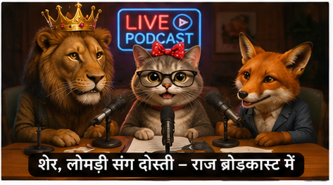 Billi ban gai youtuber _ Cat became a youtuber Hindi poem for kids