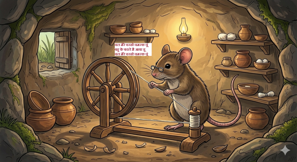 chal mere charakhe charmar chu hindi story for kids