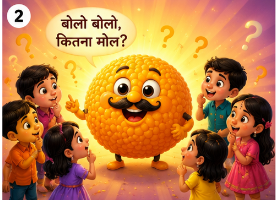 Laddu bhai Hindi poem for kids