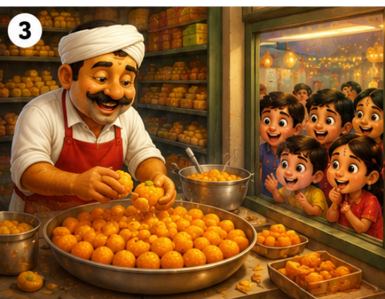 Laddu bhai hindi poem for kids
