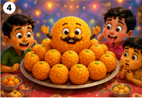 Laddu Bhai Hindi poem for kids