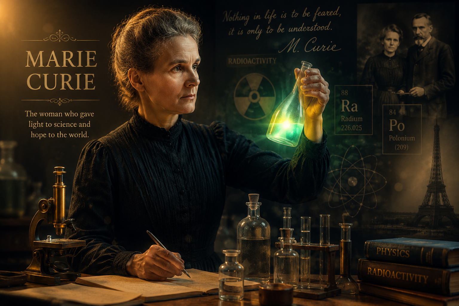 Marie Curie : A short Hindi moral story for kids मैरी क्युरी : प्रेरणादायक हिंदी कहानी