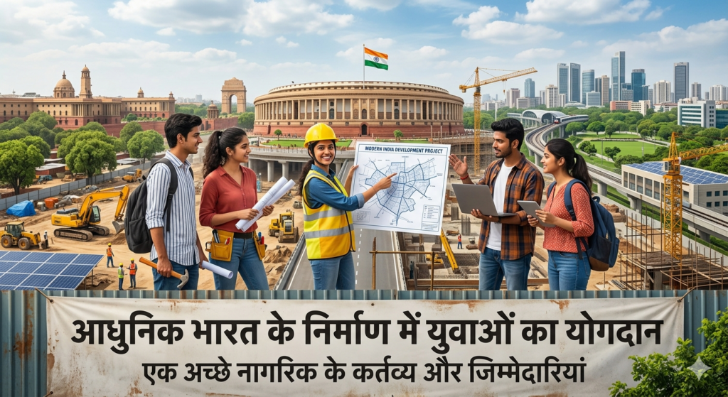 राष्ट्र निर्माण में युवाओं का योगदान और हमारे कर्त्तव्य