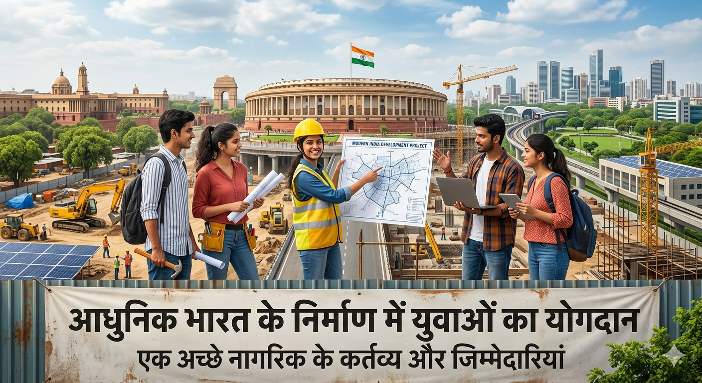 राष्ट्र निर्माण में युवाओं का योगदान और हमारे कर्त्तव्य rashtra nirman me yuwa