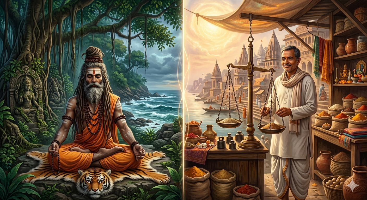 अहंकार का सिर नीचा: जाजलि और तुलाधर की पौराणिक कहानी (Spiritual Story)