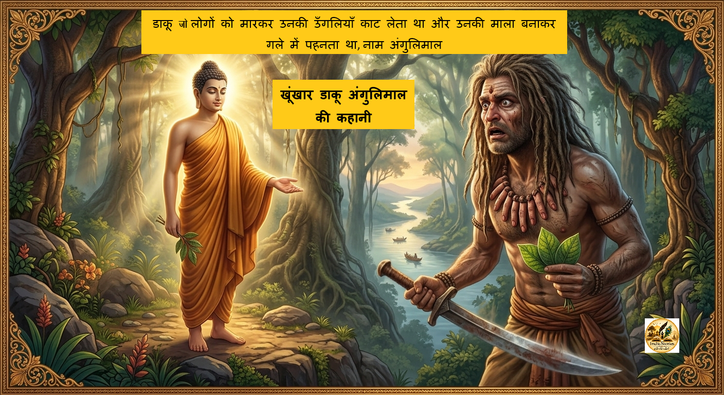 तोड़ो नहीं, जोड़ो: जब खूंखार डाकू अंगुलिमाल को शांत करने के लिए महात्मा बुद्ध ने मांगी पेड़ की चार पत्तियां, एक अनोखा सबक (Todo Nahi Jodo Kahani)