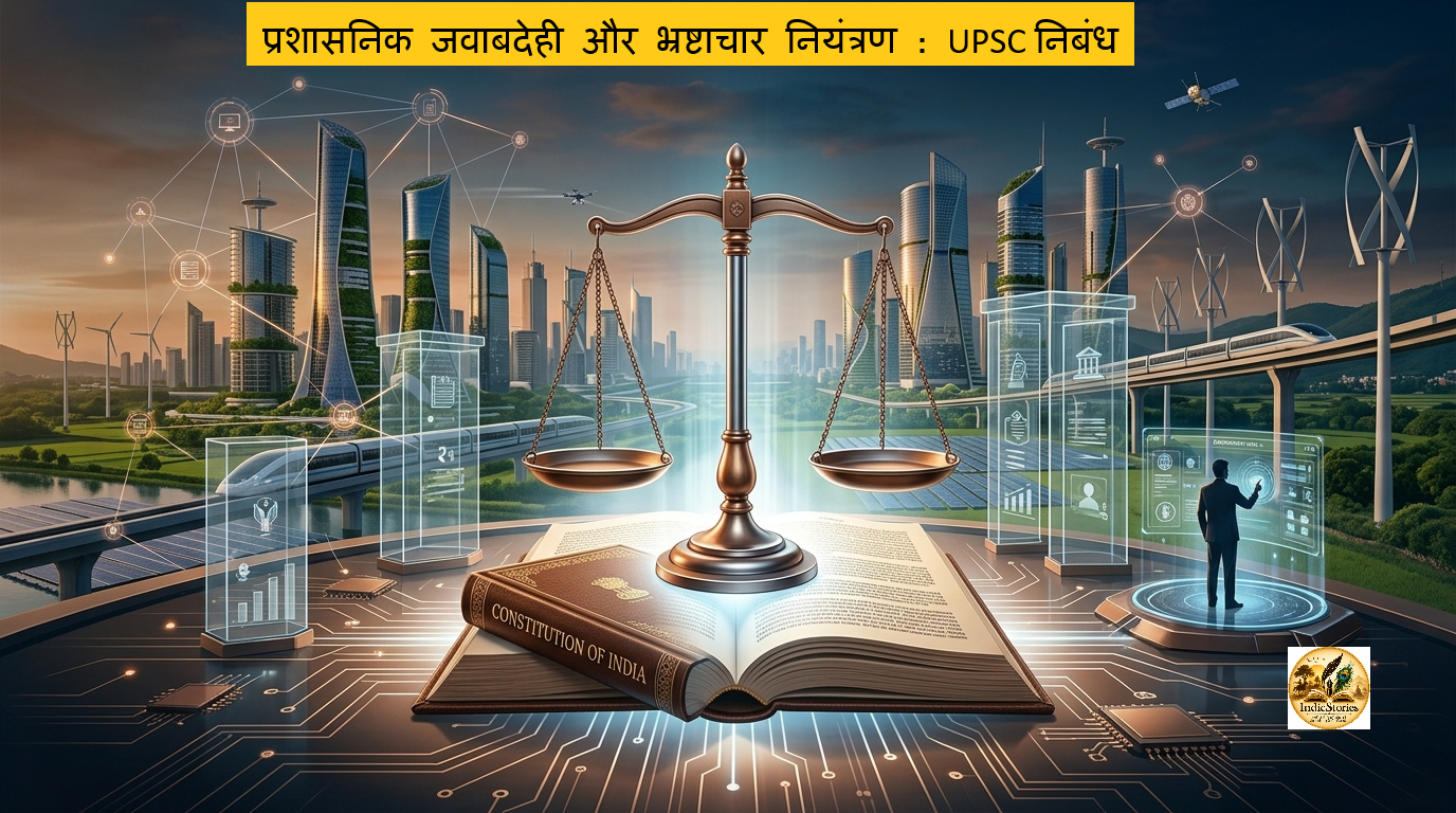 प्रशासनिक जवाबदेही और भ्रष्टाचार नियंत्रण: UPSC निबंध