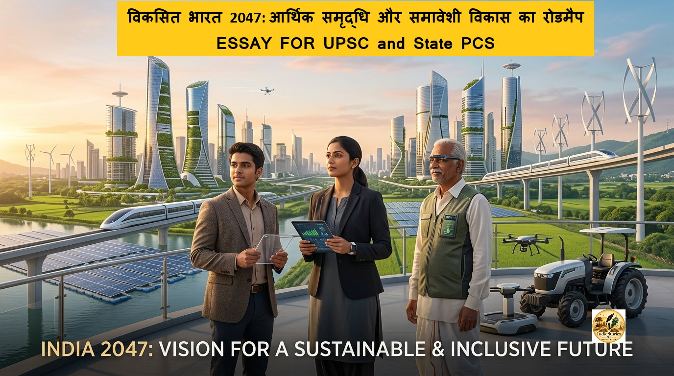 विकसित भारत 2047: आर्थिक समृद्धि और समावेशी विकास का रोडमैप