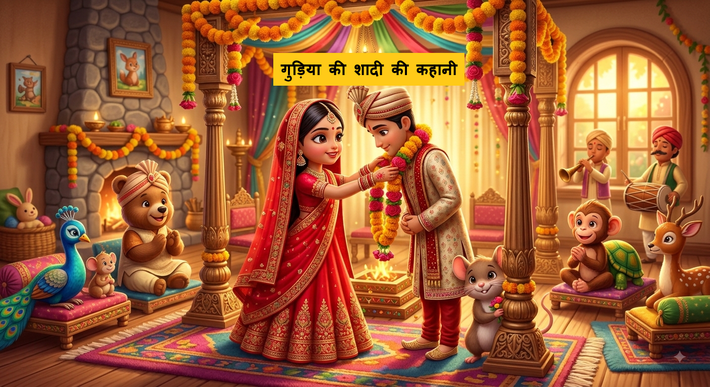 गुड़िया की शादी की कहानी: बच्चों के लिए एक मज़ेदार और बाल सुलभ कथा | Gudiya Ki Shadi Ki Kahani