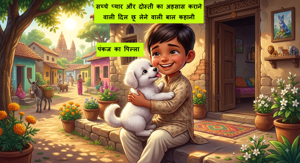 पंकज और उसका पिल्ला चिंटू - Pankaj Ka Pilla Story in Hindi.