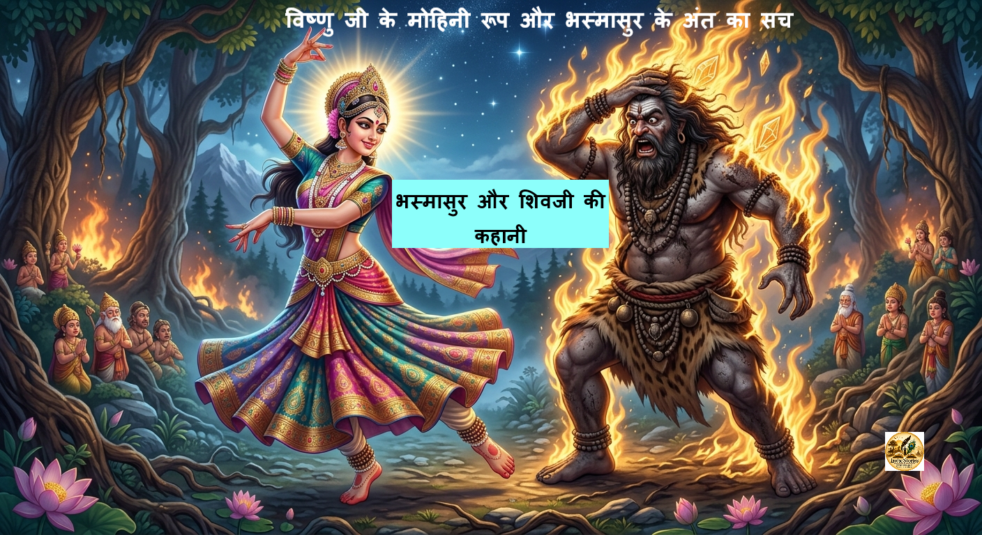 भस्मासुर और शिवजी की कहानी: जब वरदान ही बन गया काल! जानिए विष्णु जी के मोहिनी रूप और भस्मासुर के अंत का सच (Bhasmasur Ki Kahani)