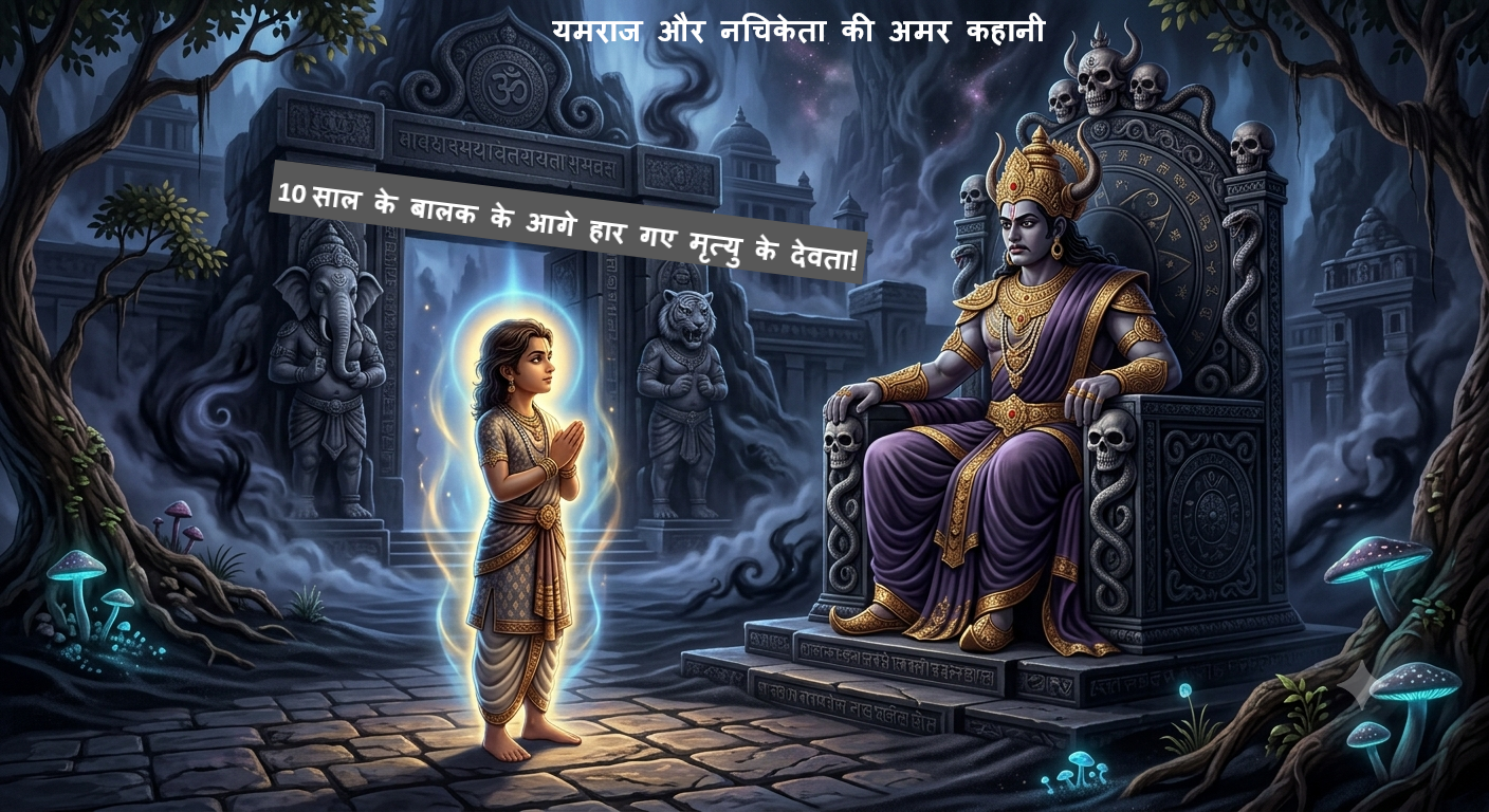 यमराज और नचिकेता की अमर कहानी: जब 10 साल के बालक के आगे हार गए मृत्यु के देवता! (Nachiketa Aur Yamraj Ki Kahani)