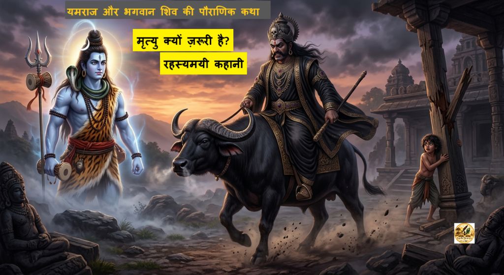 भगवान शिव और यमराज की पौराणिक कथा, मृत्यु क्यों जरूरी है - Yamraj Ki Katha.