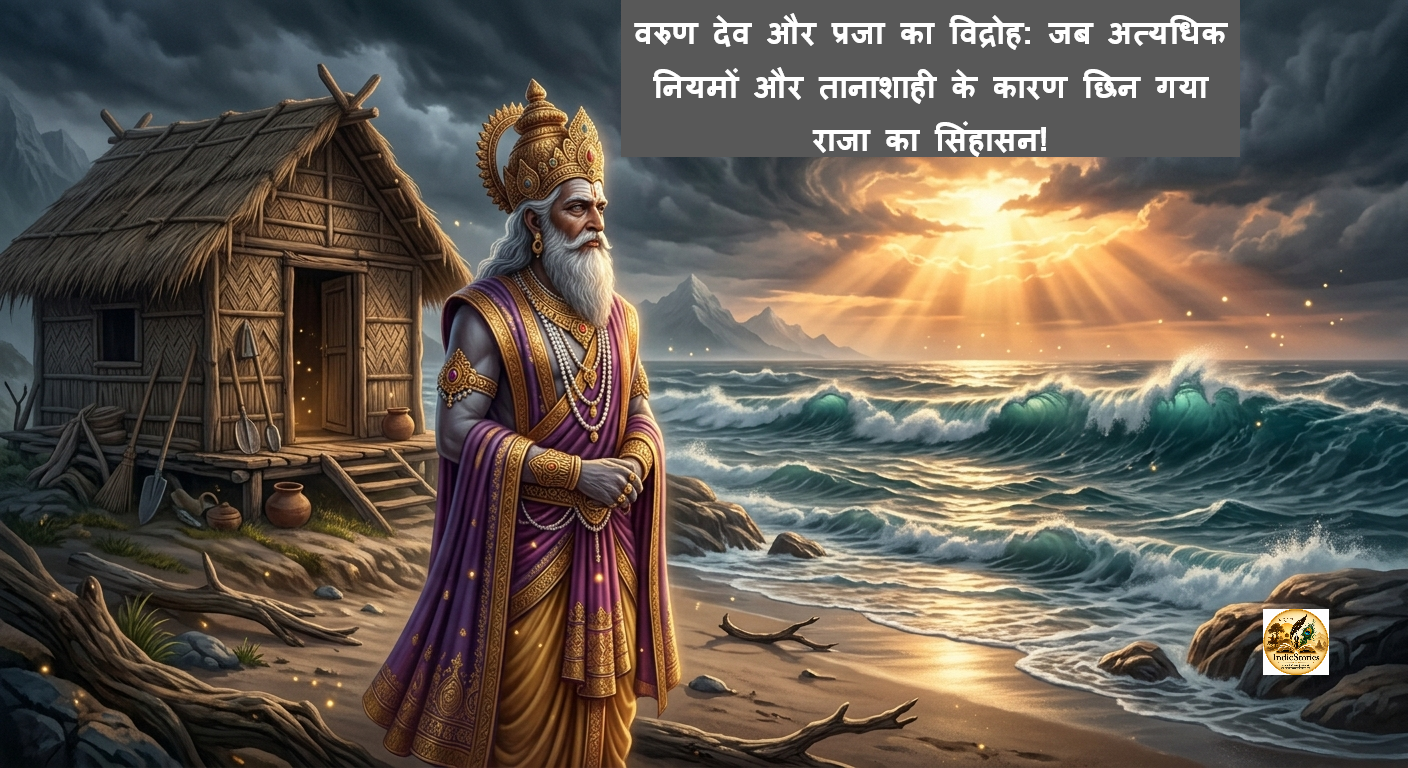वरुण देव और प्रजा का विद्रोह: जब अत्यधिक नियमों और तानाशाही के कारण छिन गया राजा का सिंहासन! (Varun Dev Ki Pauranik Katha)