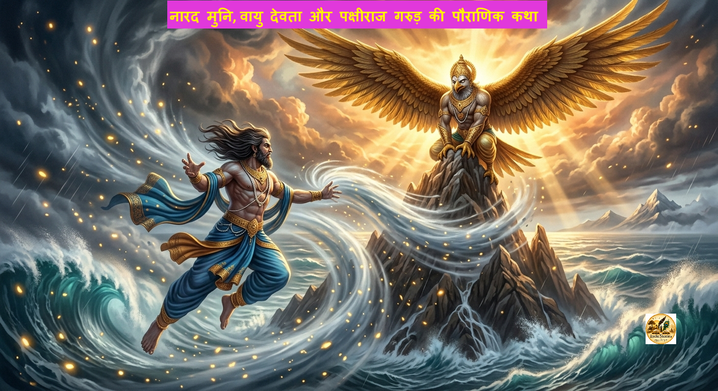 वायु देवता और गरुड़ की पौराणिक कथा: जानिए कैसे नारद जी के ताने और गरुड़ के पंखों से बना था लंका द्वीप! (Vayu Dev Aur Garuda Ki Kahani)