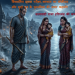 गंगा किनारे श्मशान घाट पर सत्यवादी राजा हरिश्चंद्र और रानी शैव्या - Satyawadi Harishchandra Ki Kahani.