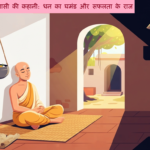 मूसकराज और सन्यासी पंचतंत्र कहानी का दृश्य