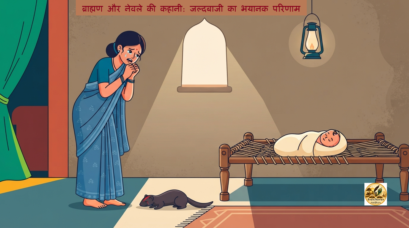 ब्राह्मण और नेवले की कहानी: जल्दबाजी का भयानक परिणाम