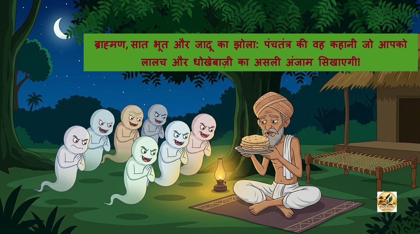 ब्राह्मण, सात भूत और जादू का झोला: पंचतंत्र की वह कहानी जो आपको लालच और धोखेबाज़ी का असली अंजाम सिखाएगी! | प्रेरक कहानियाँ