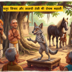 सियार भाई का न्याय - चतुर सियार, पंडित जी और बछेड़े की कहानी की फीचर्ड इमेज